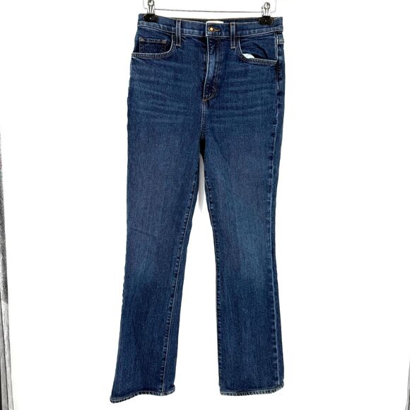 Favorite Daughter Denim - Favorite Daughter The Valentina Super High Rise Mini Boot Cut Denim Jeans Sz 29